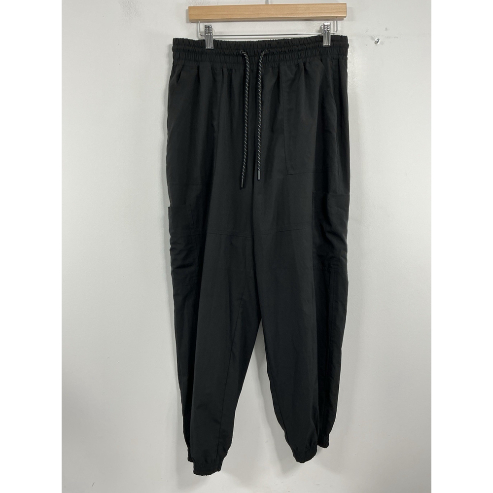 Womans Stretchtech Quick Dry Pullon Pants Medium Black Jogger Style Pockets